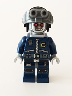 Lego figurka LEGO Movie Robo SWAT - bez krčního nástavce