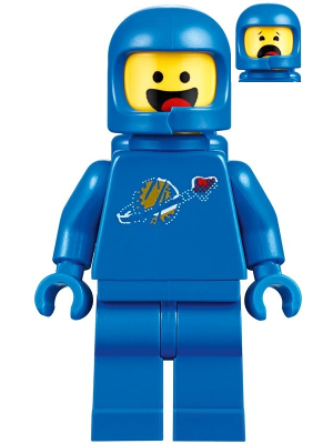 Lego figurka LEGO Movie 2 Benny Smile / Scared - stav jako nový