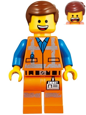 Lego figurka LEGO Movie 2 Emmet Smile / Scream Worn Uniform (Nová)