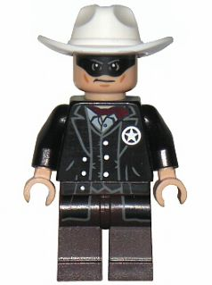 Lego figurka The Lone Ranger Lone Ranger Clean Outfit