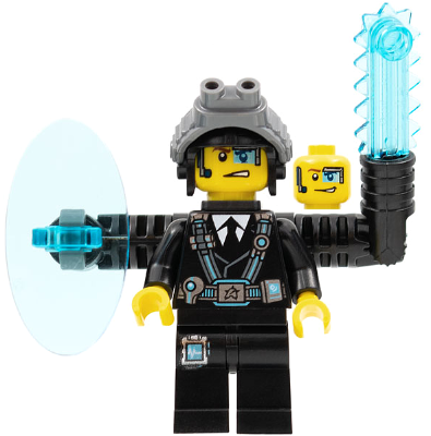 Lego figurka Ultra Agents Agent Curtis Bolt (Nová) - bez štítu