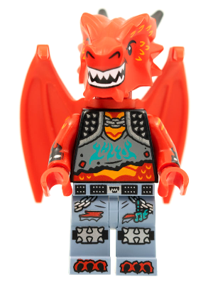 Lego figurka Vidiyo Metal Dragon (Nová)
