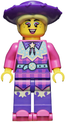 Lego figurka Vidiyo Discowgirl Guitarist Bandmates Series 2 (Nová)