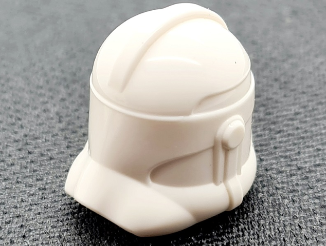 Lego Red Headgear Helmet SW Clone Trooper (Phase 2) - s otvory
