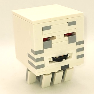 Lego Minecraft Ghast Open Mouth