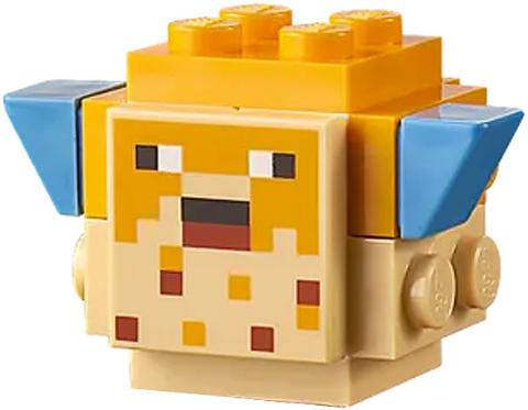 Lego Minecraft Pufferfish Inflated Brick Built
