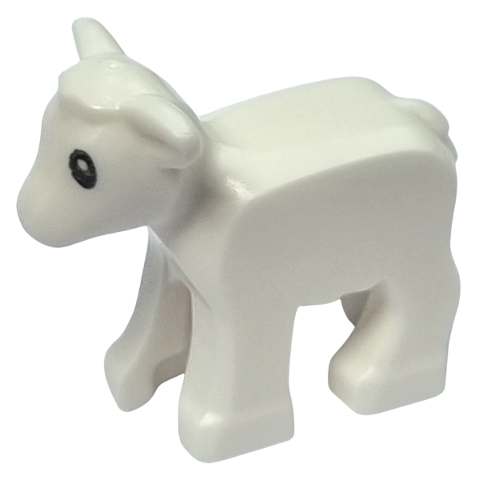Lego White Sheep Baby Lamb (Nový)