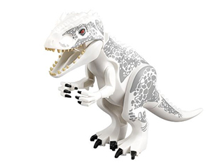 Lego White Dinosaur Indominus rex