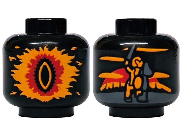 Lego Black Head without Face