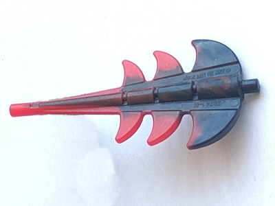 Lego Black Dragon Tail Barbed