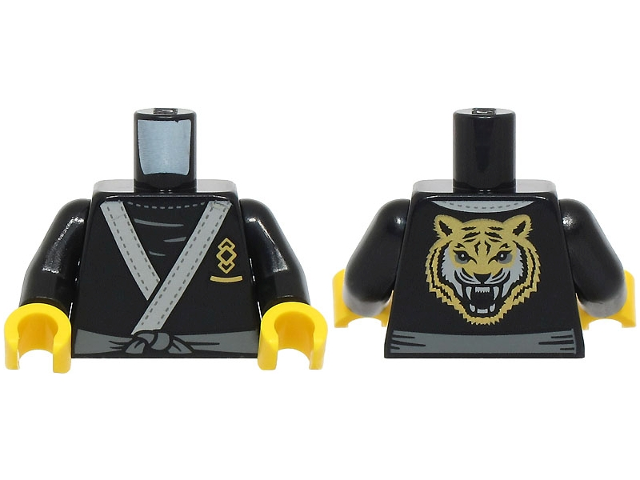 Lego Black Torso Tunic
