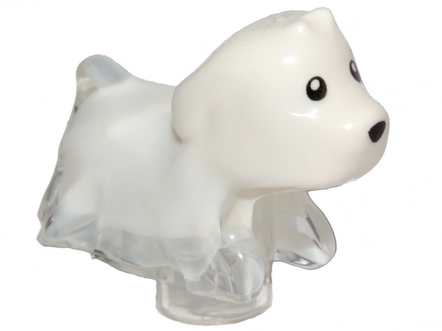 Lego Trans-Clear Dog Ghost