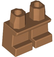 Lego Medium Nougat Legs Short