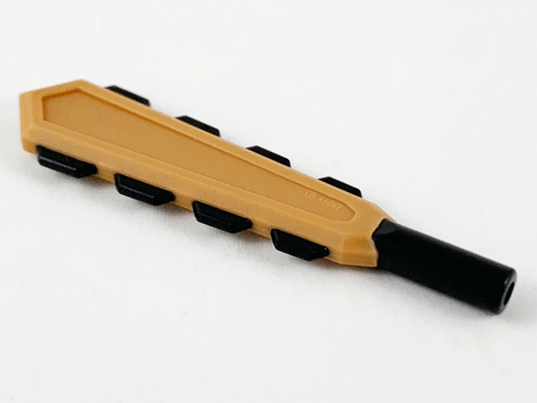 Lego Medium Nougat Weapon Macuahuitl Club (Nový)