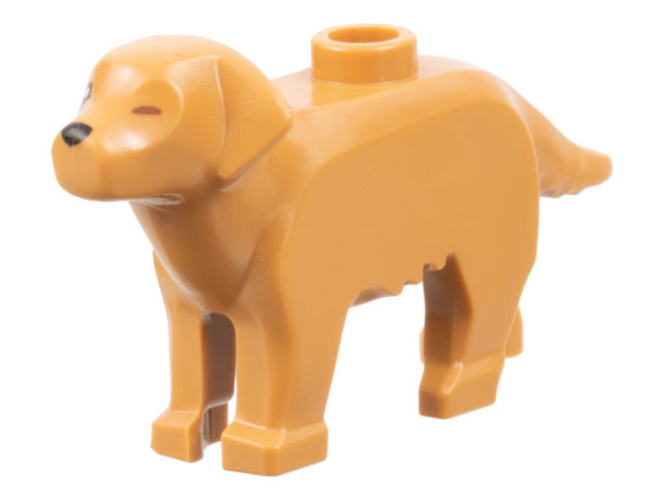 Lego Medium Nougat Dog Labrador / Golden Retriever