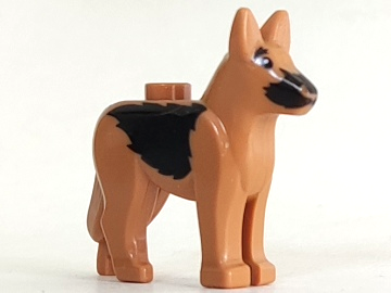 Lego Medium Nougat Dog Alsatian / German Shepherd