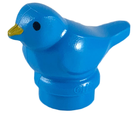 Lego Dark Azure Bird Small