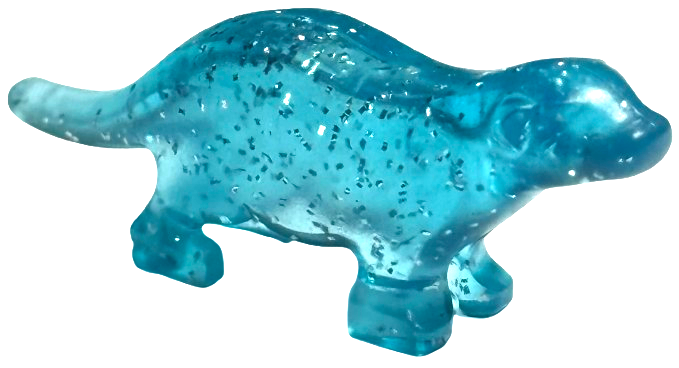 Lego Glitter Trans-Light Blue River Otter {HP Patronus} (Nový)