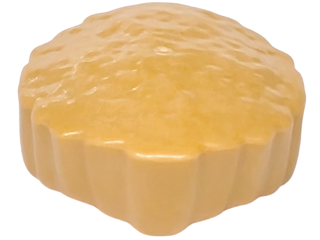 Lego Ochre Yellow Hair Flat Top
