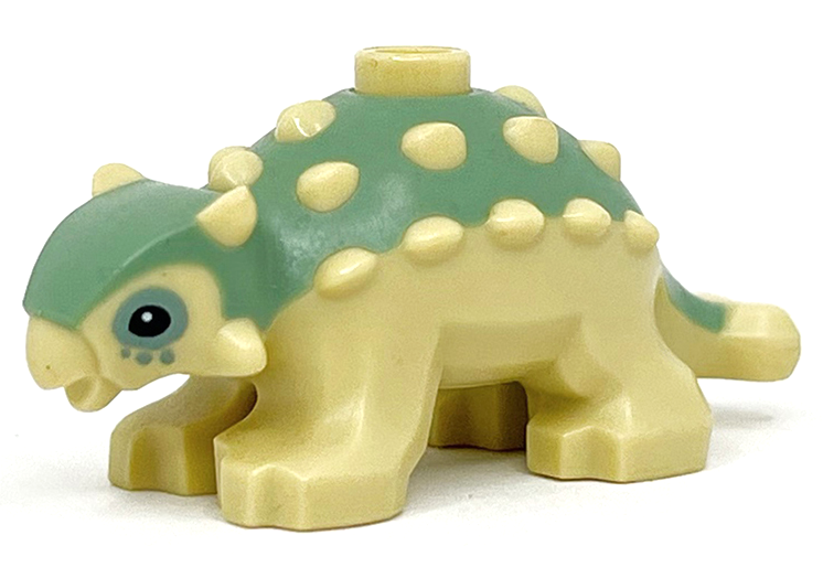 Lego Tan Dinosaur Ankylosaurus Baby (Nový)