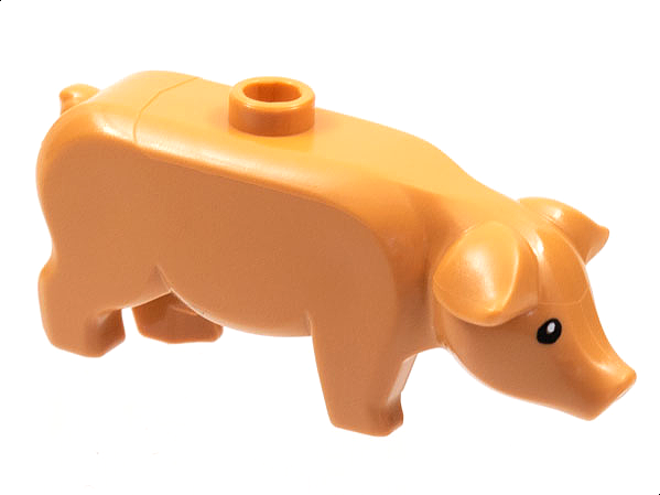 Lego Nougat Pig