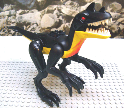 Lego Yellow Dinosaur Mutant Raptor / Velociraptor