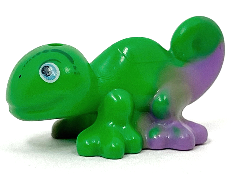 Lego Bright Green Chameleon Mini Doll Style