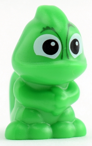 Lego Bright Green Chameleon Mini Doll Style Upright (Nový)