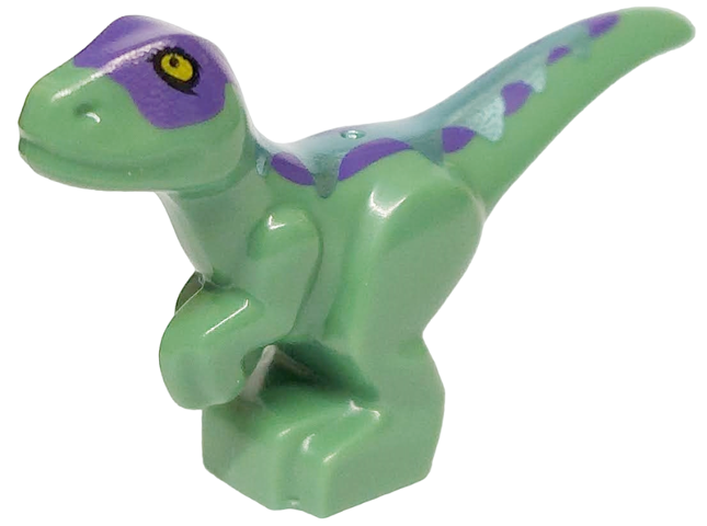 Lego Sand Green Dinosaur Baby Standing