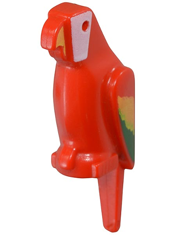 Lego Red Bird Parrot with Small Beak (Nový)