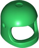 Lego Green Headgear Helmet Space / Town