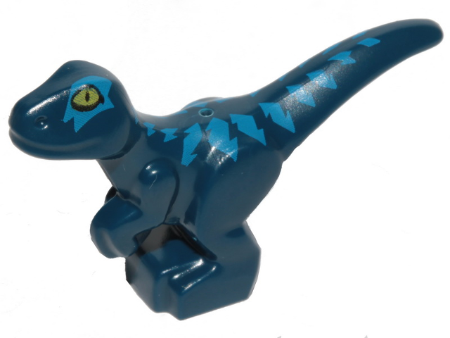 Lego Dark Blue Dinosaur Baby Standing