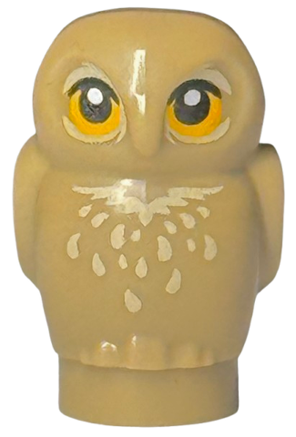 Lego Dark Tan Owl Small