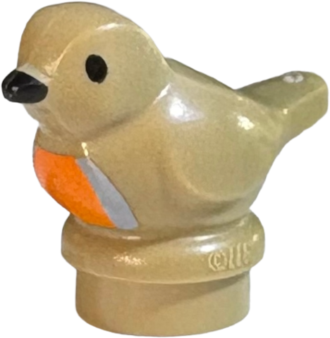Lego Dark Tan Bird Small