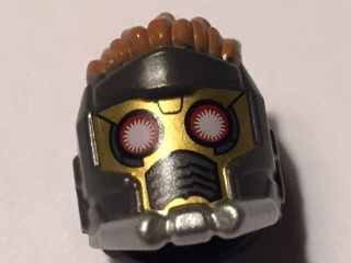 Lego Pearl Dark Gray Headgear Helmet Space Wraparound
