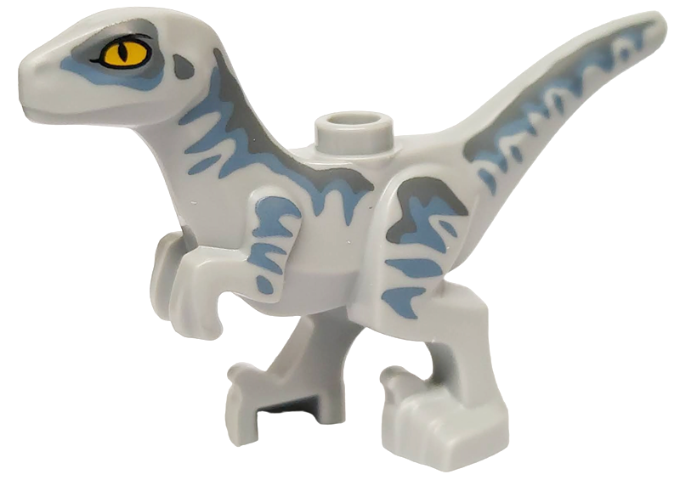 Lego Light Bluish Gray Dinosaur Raptor / Velociraptor Baby (Nový)