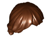 Lego Reddish Brown Hair Tousled and Layered