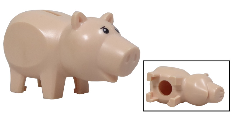 Lego Light Nougat Pig
