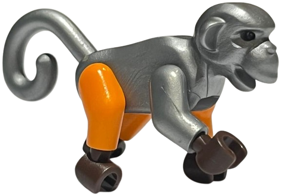 Lego Flat Silver Monkey